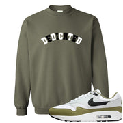 Medium Olive 1s Crewneck Sweatshirt | Dedicated, Military Green