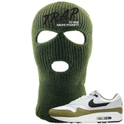 Medium Olive 1s Ski Mask | Trap To Rise Above Poverty, Olive