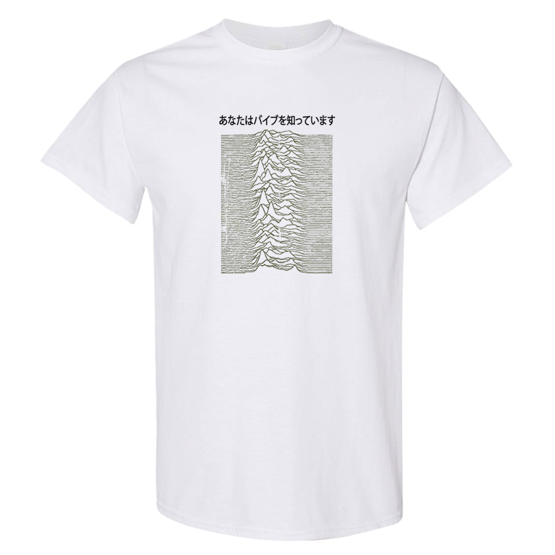 Medium Olive 1s T Shirt | Vibes Japan, White