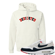 Obsidian 1s Hoodie | Dedicated, White