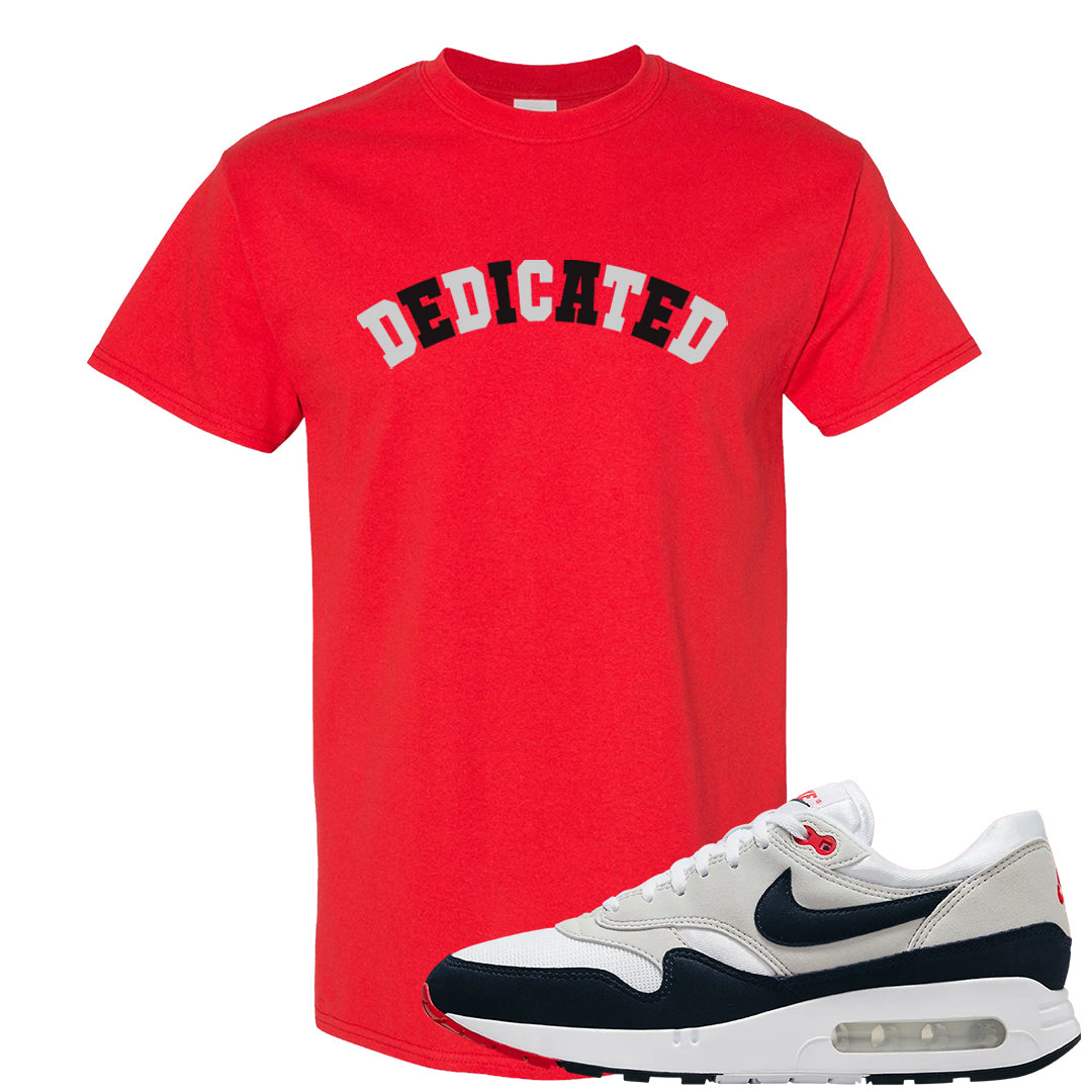 Obsidian 1s T Shirt | Dedicated, Red