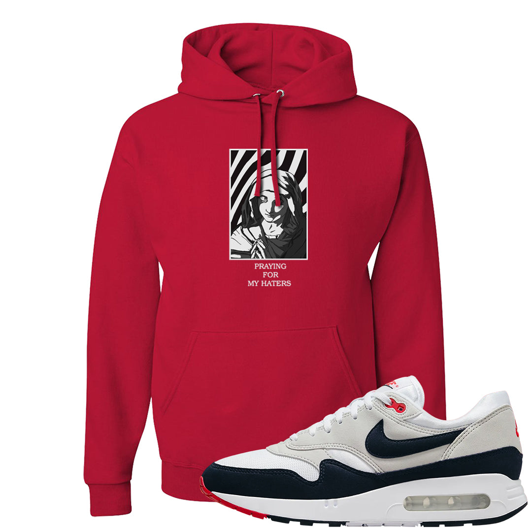 Obsidian 1s Hoodie | God Told Me, Red