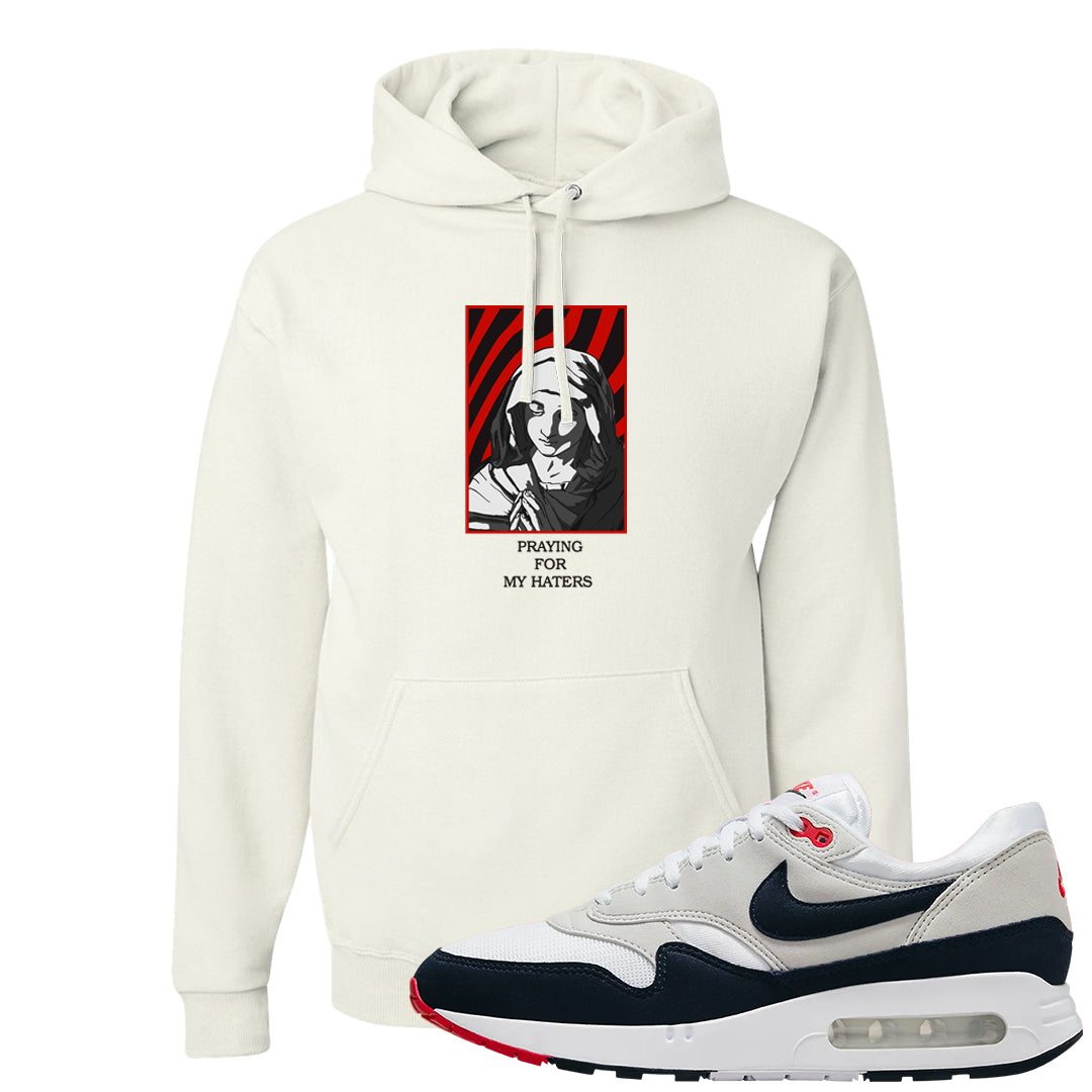 Obsidian 1s Hoodie | God Told Me, White