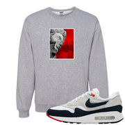 Obsidian 1s Crewneck Sweatshirt | Miguel, Ash