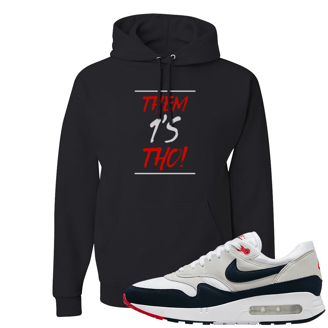 Obsidian 1s Hoodie | Them 1s Tho, Black