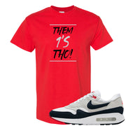 Obsidian 1s T Shirt | Them 1s Tho, Red
