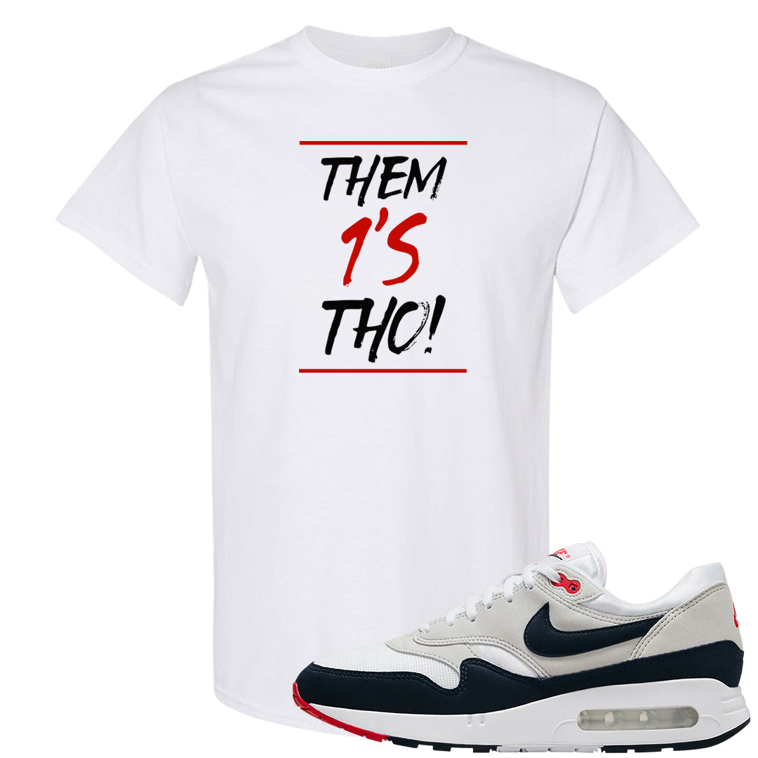 Obsidian 1s T Shirt | Them 1s Tho, White