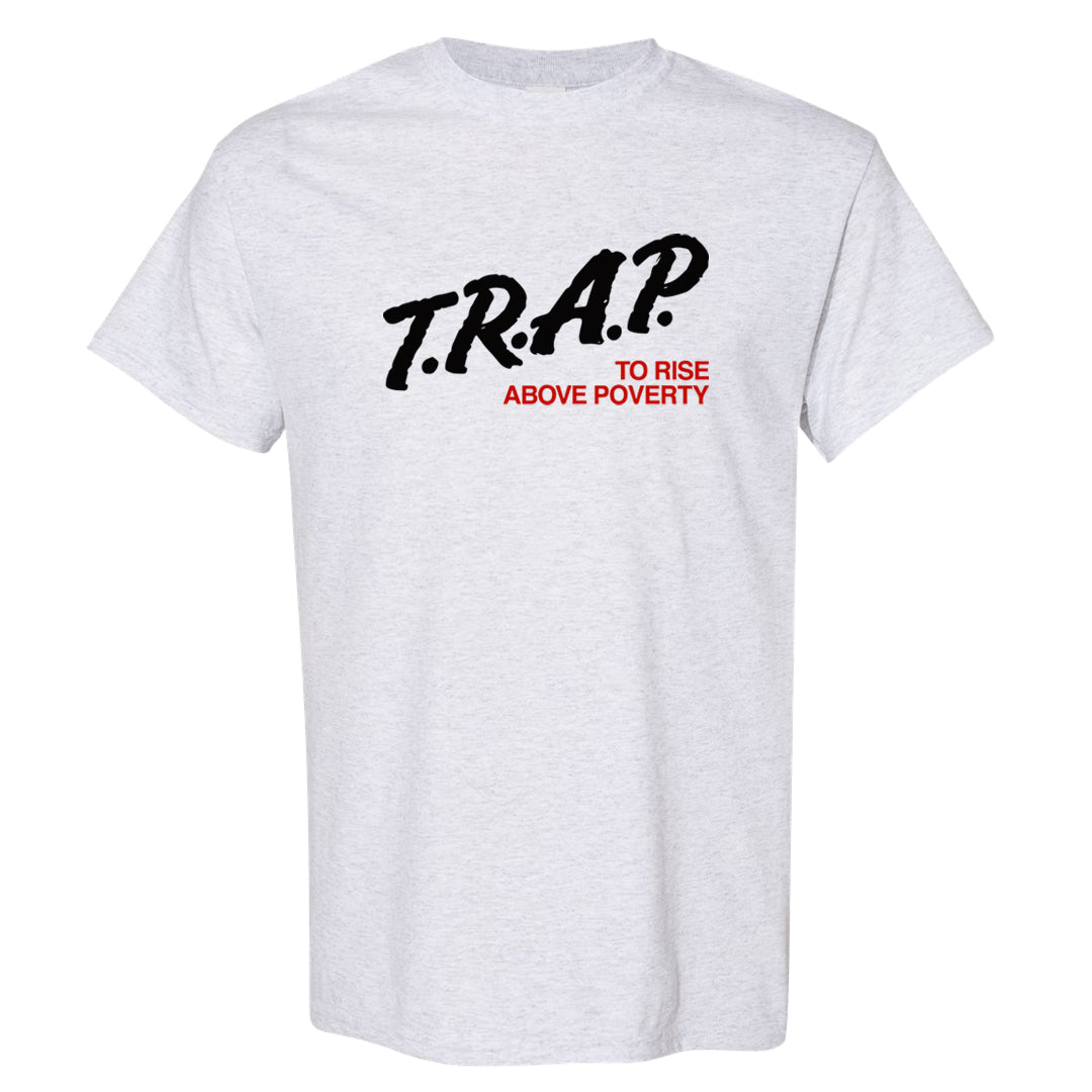 Obsidian 1s T Shirt | Trap To Rise Above Poverty, Ash