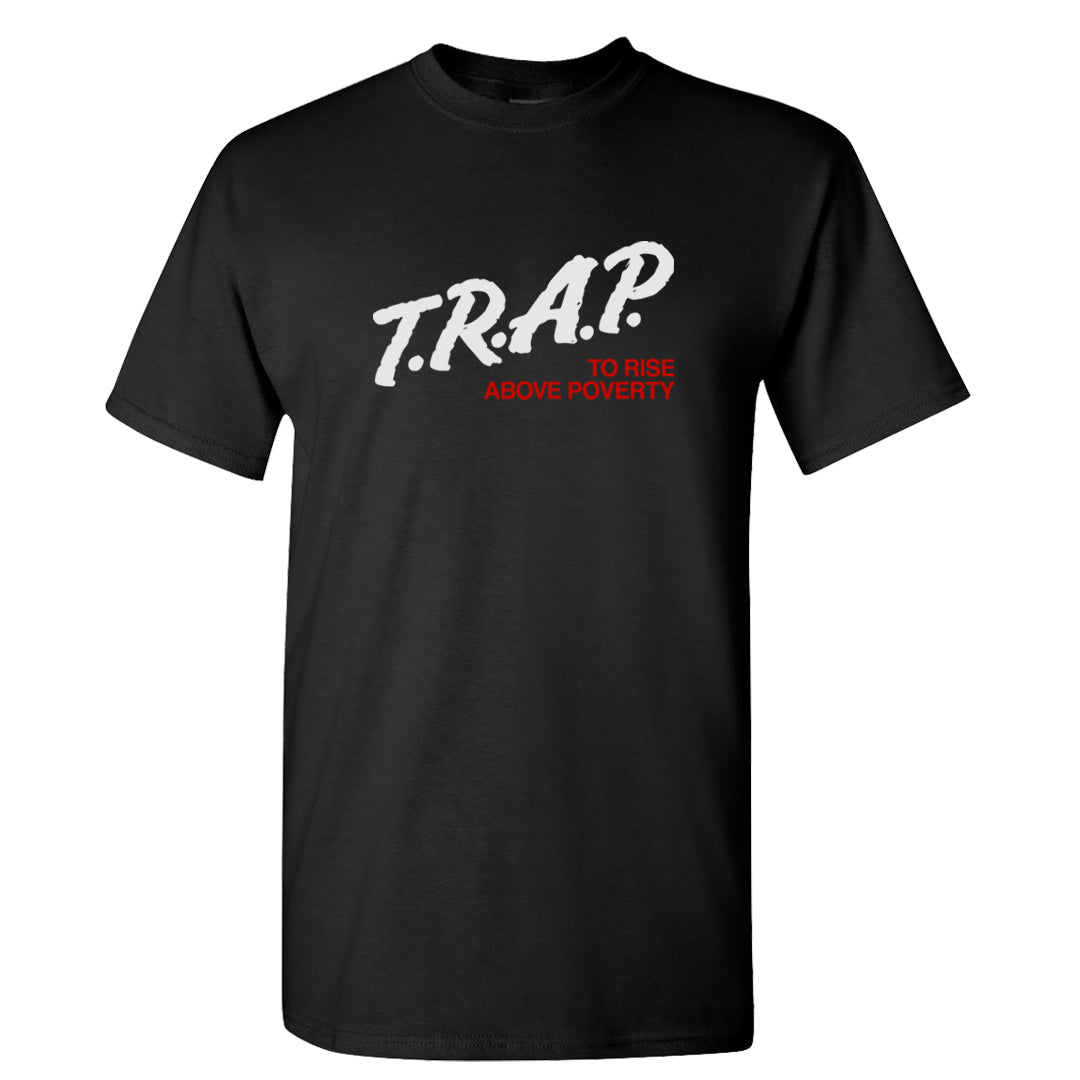 Obsidian 1s T Shirt | Trap To Rise Above Poverty, Black