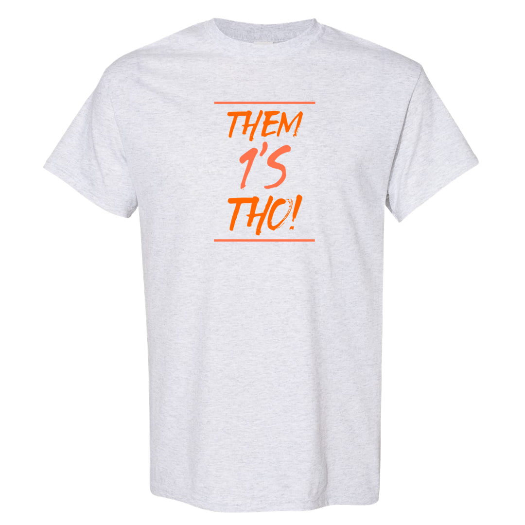 Puerto Rico Orange Frost 1s T Shirt | Them 1s Tho, Ash