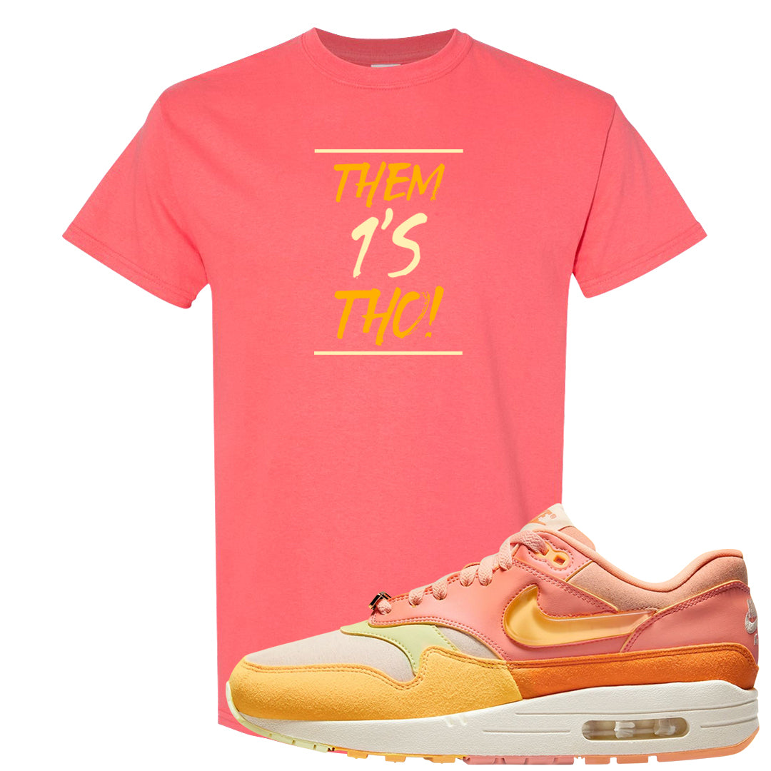 Puerto Rico Orange Frost 1s T Shirt | Them 1s Tho, Coral Silk