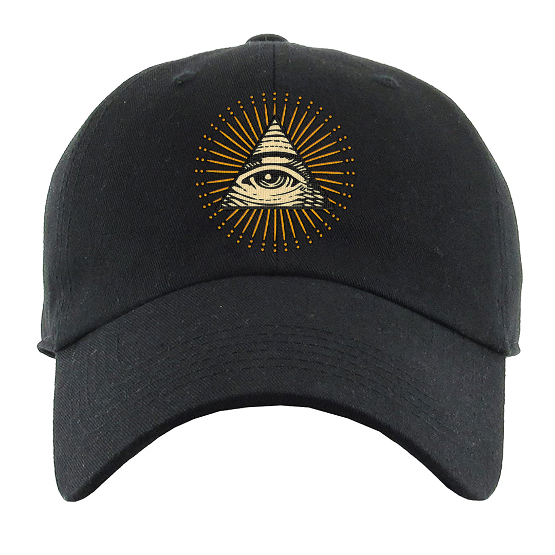 Sofvi 1s Dad Hat | All Seeing Eye, Black