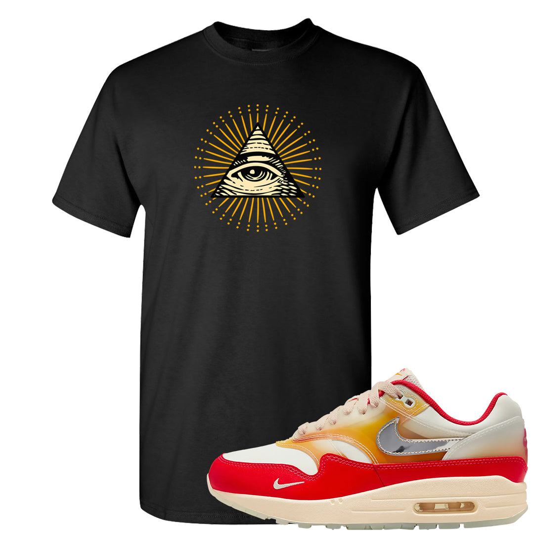 Sofvi 1s T Shirt | All Seeing Eye, Black