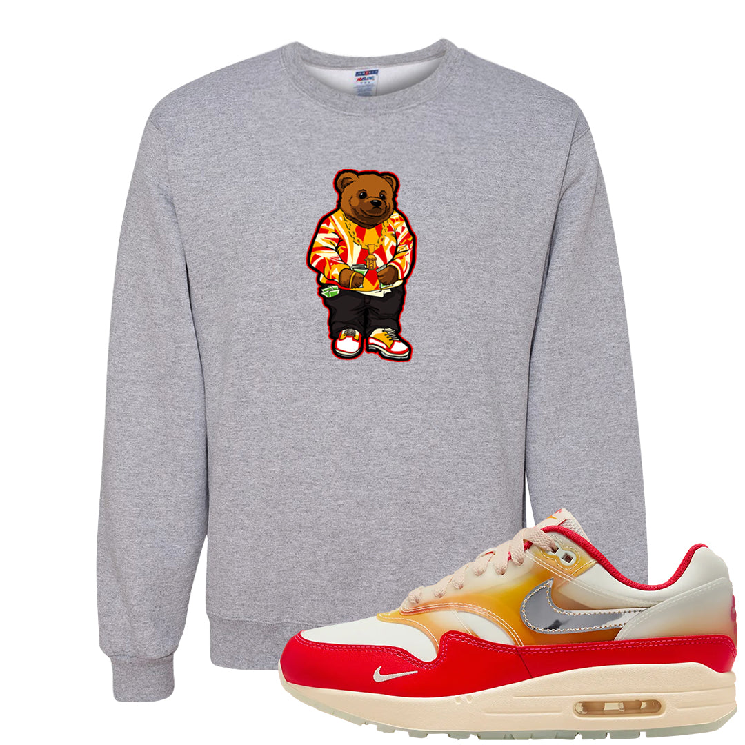 Sofvi 1s Crewneck Sweatshirt | Sweater Bear, Ash