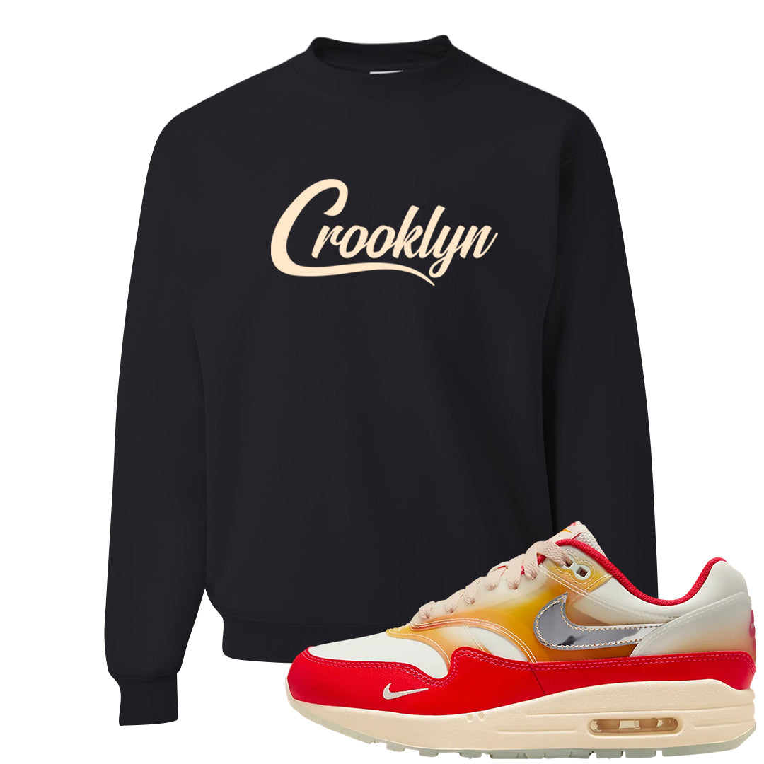 Sofvi 1s Crewneck Sweatshirt | Crooklyn, Black
