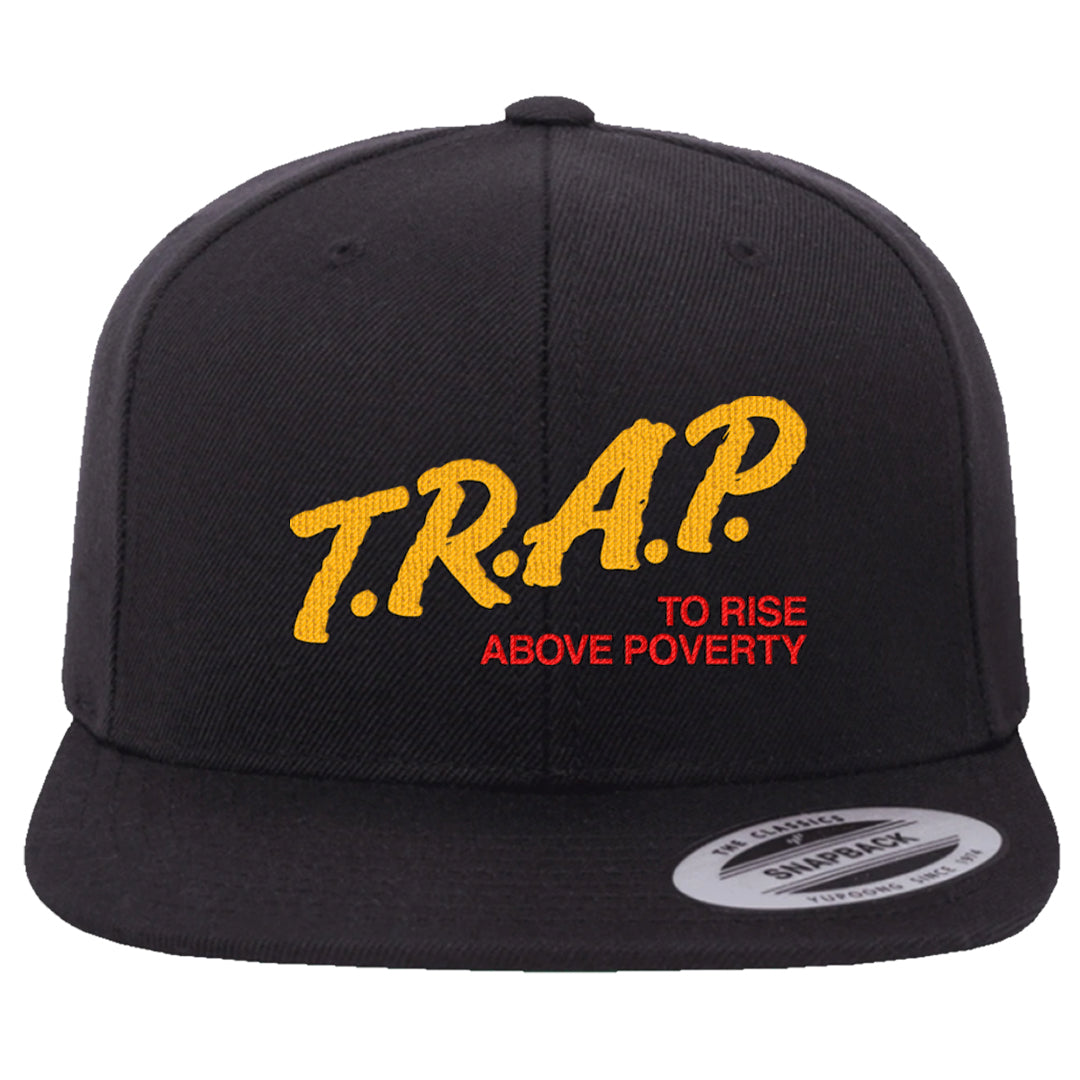 Sofvi 1s Snapback Hat | Trap To Rise Above Poverty, Black