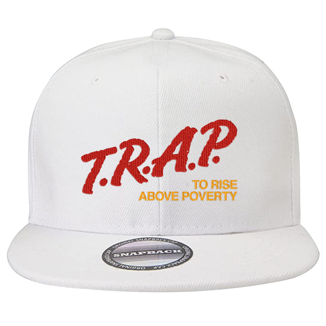 Sofvi 1s Snapback Hat | Trap To Rise Above Poverty, White
