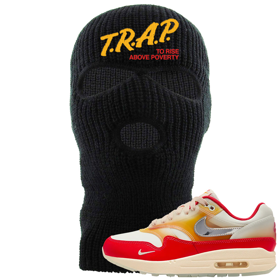 Sofvi 1s Ski Mask | Trap To Rise Above Poverty, Black