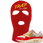 Sofvi 1s Ski Mask | Trap To Rise Above Poverty, Red