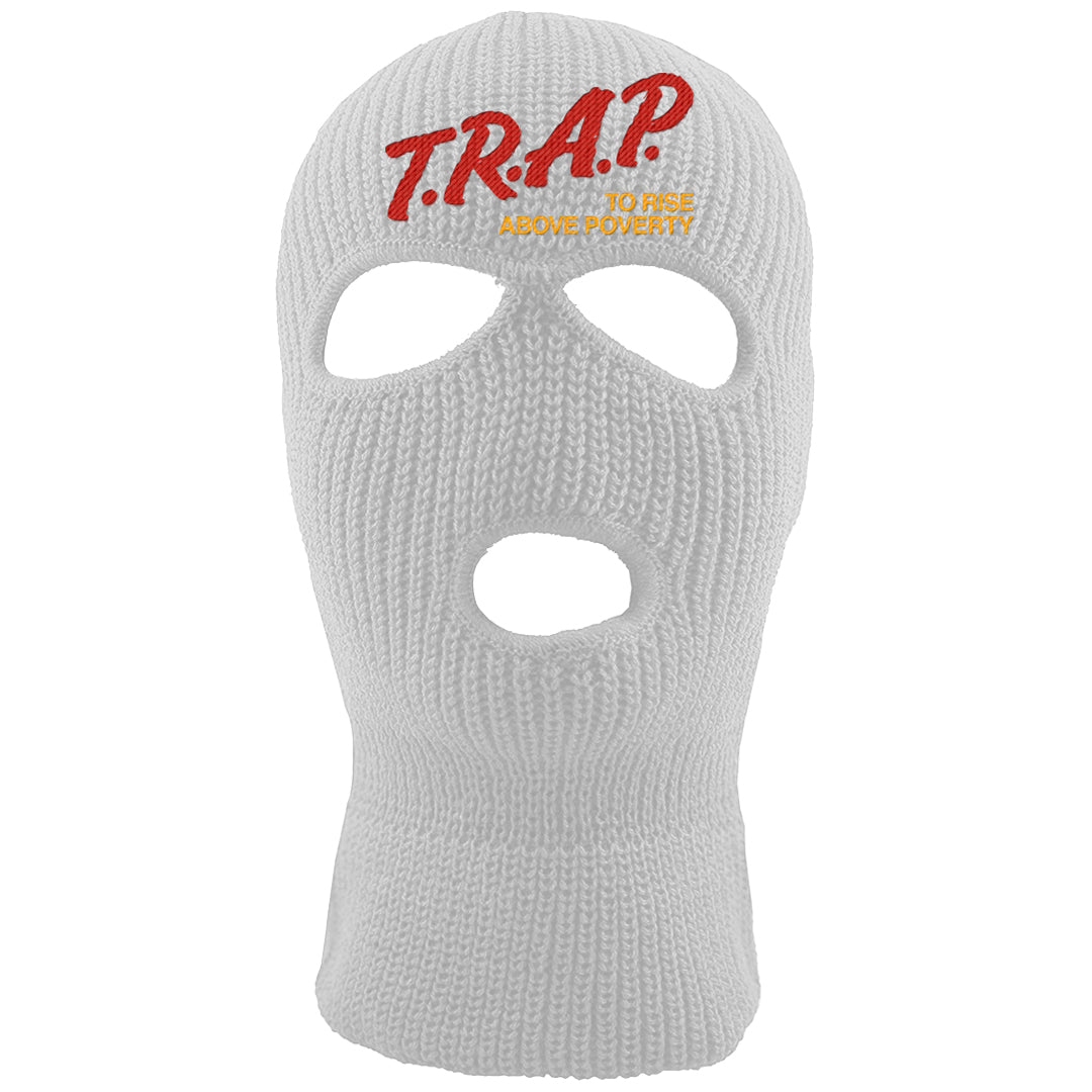 Sofvi 1s Ski Mask | Trap To Rise Above Poverty, White