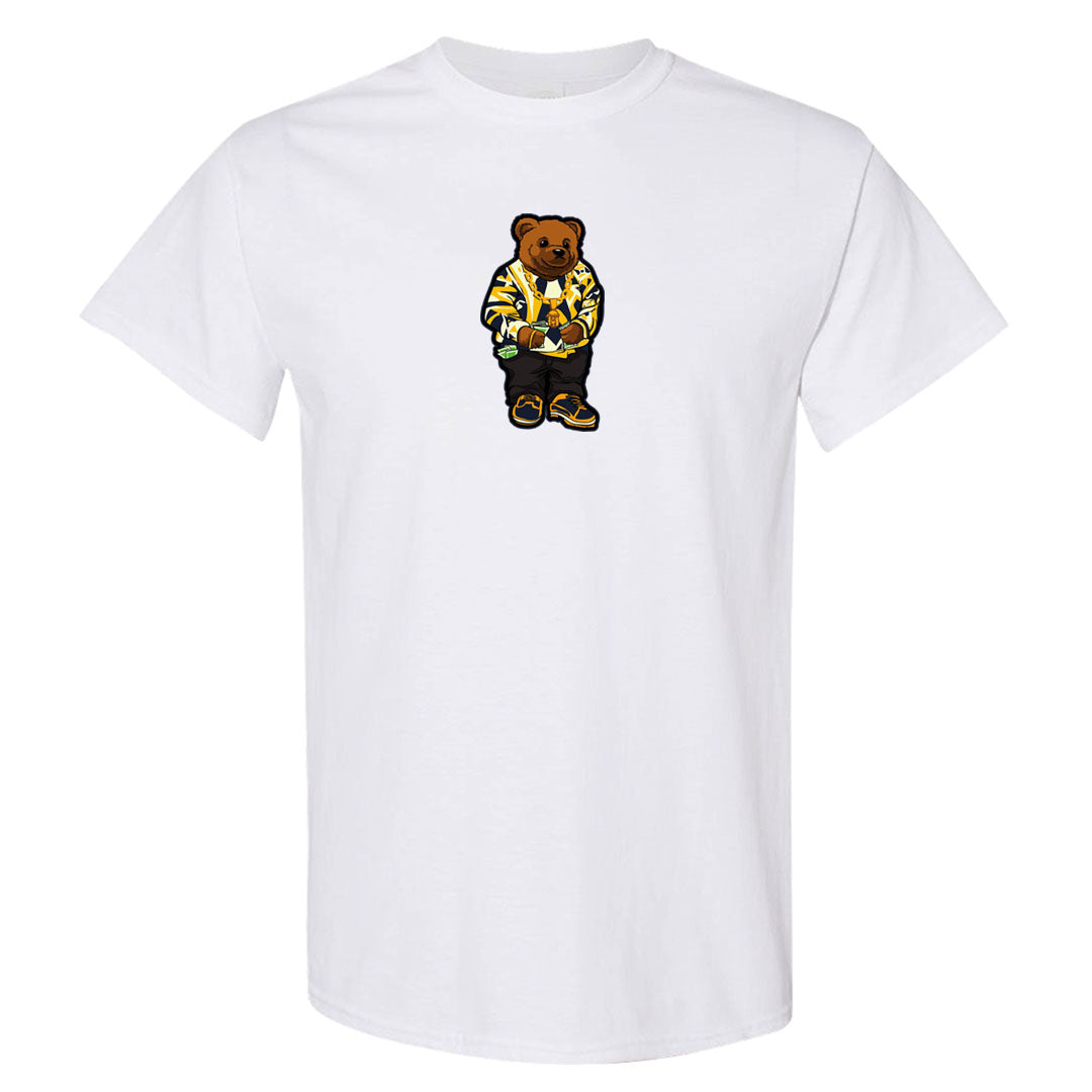 Tokyo Yellow Snakeskin 1s T Shirt | Sweater Bear, White