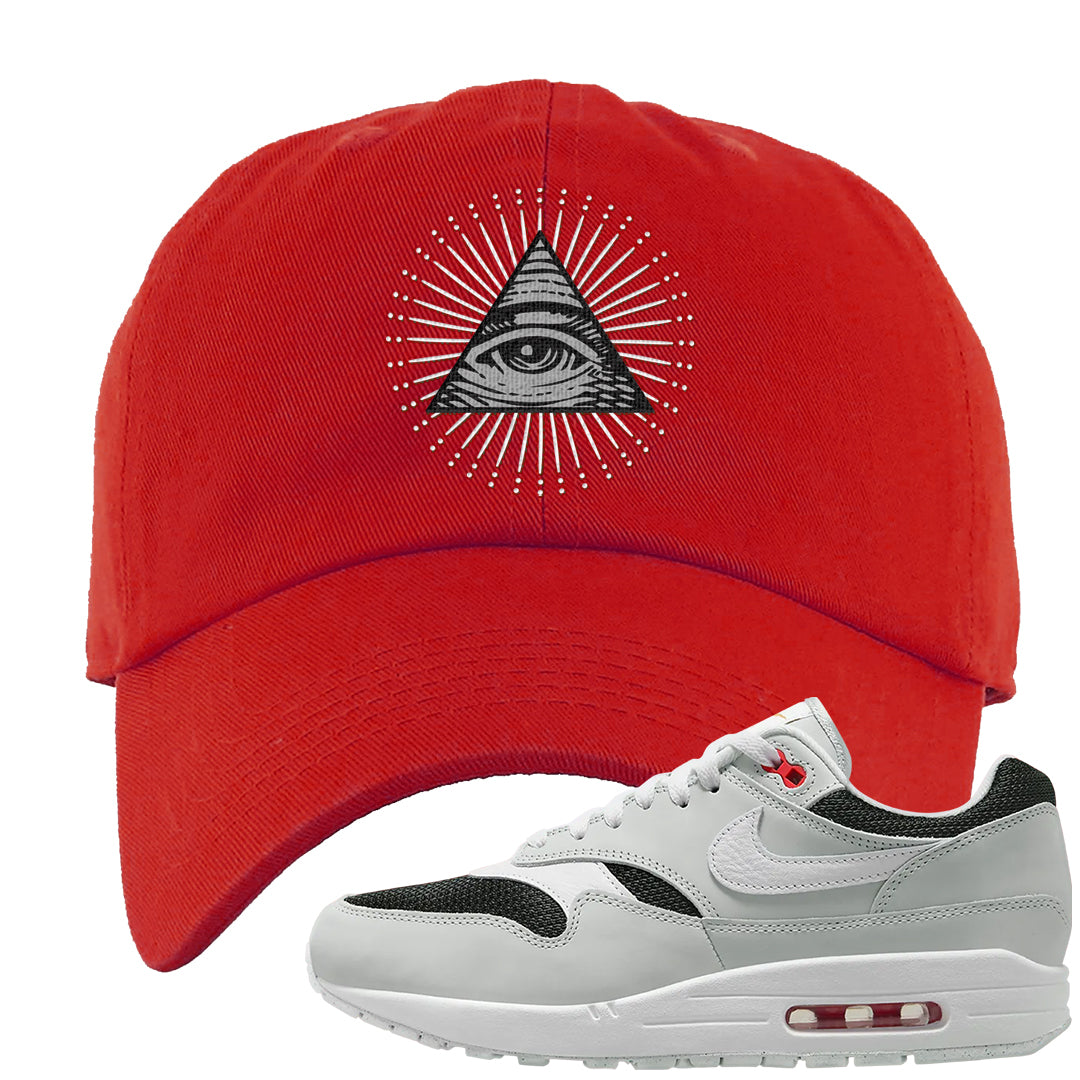 Urawa 1s Dad Hat | All Seeing Eye, Red
