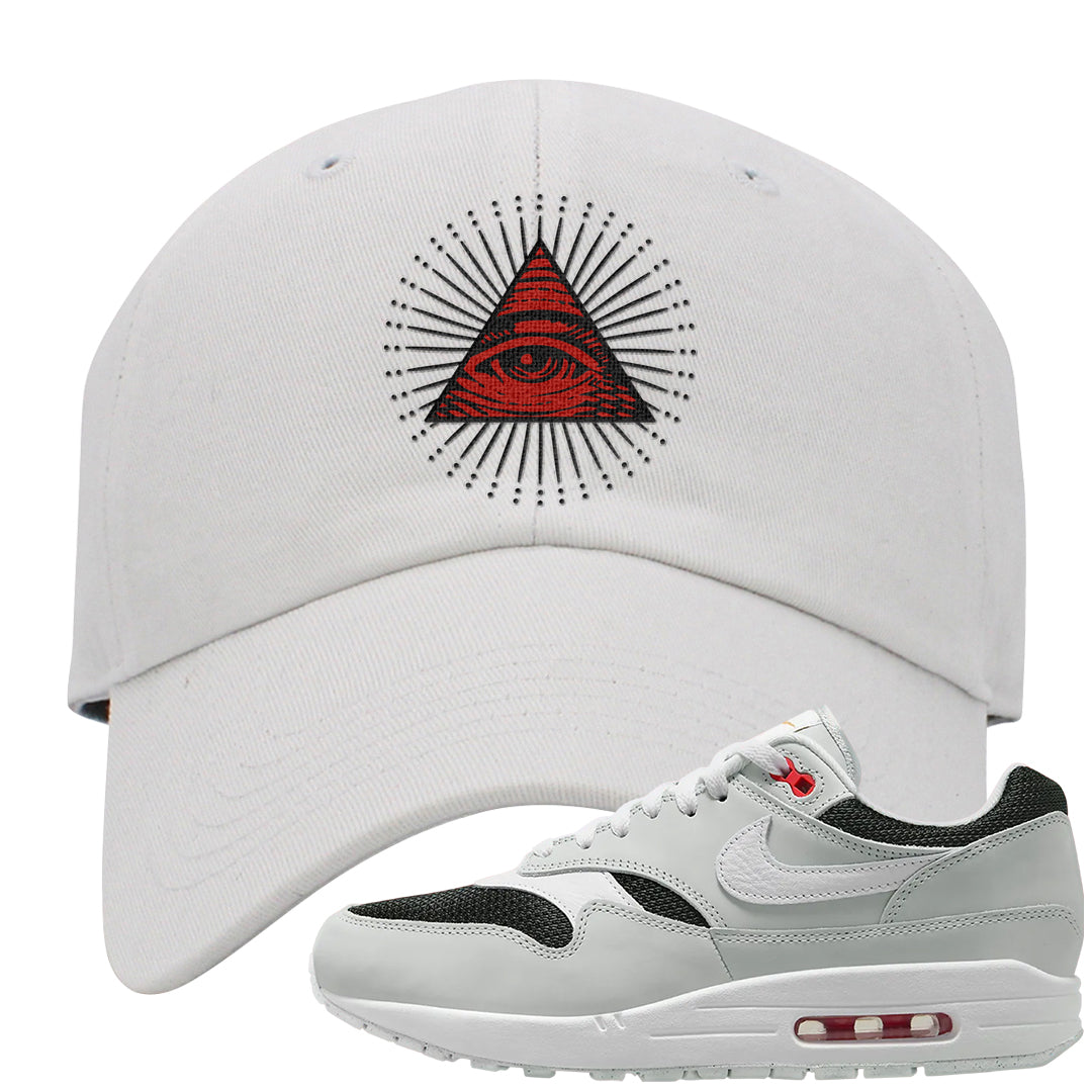 Urawa 1s Dad Hat | All Seeing Eye, White
