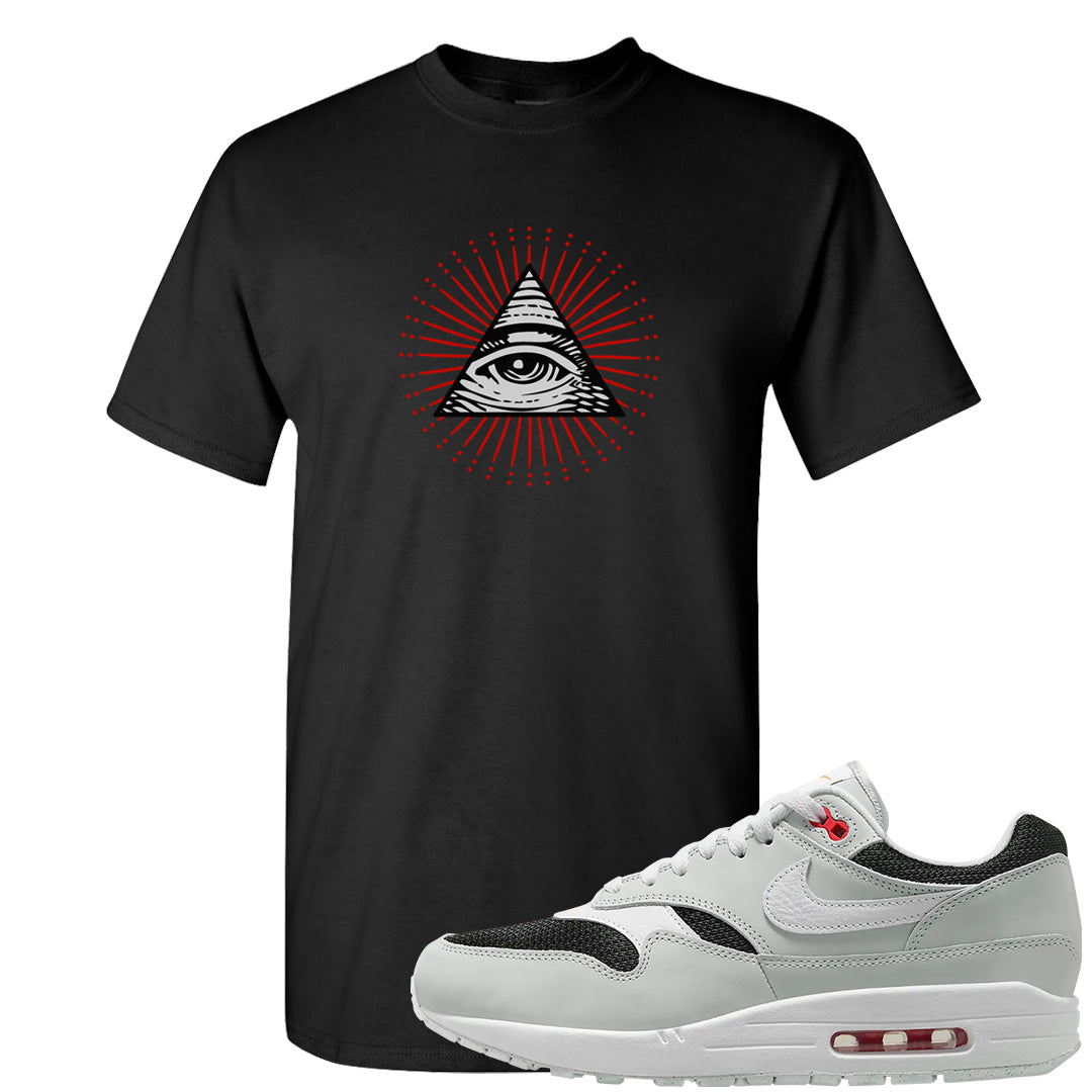 Urawa 1s T Shirt | All Seeing Eye, Black