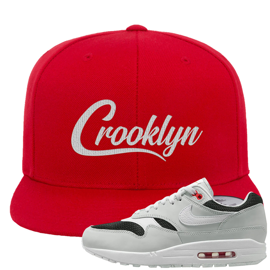 Urawa 1s Snapback Hat | Crooklyn, Red