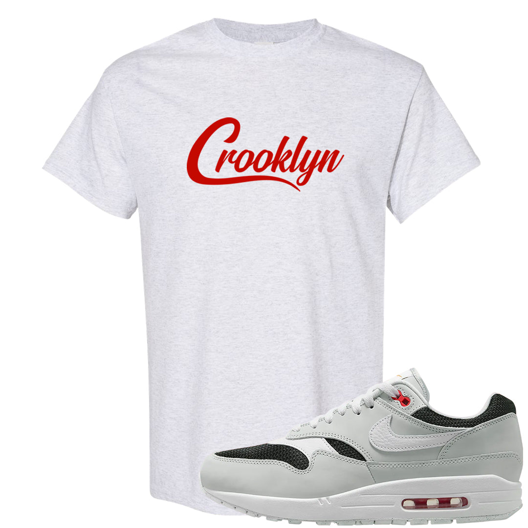 Urawa 1s T Shirt | Crooklyn, Ash
