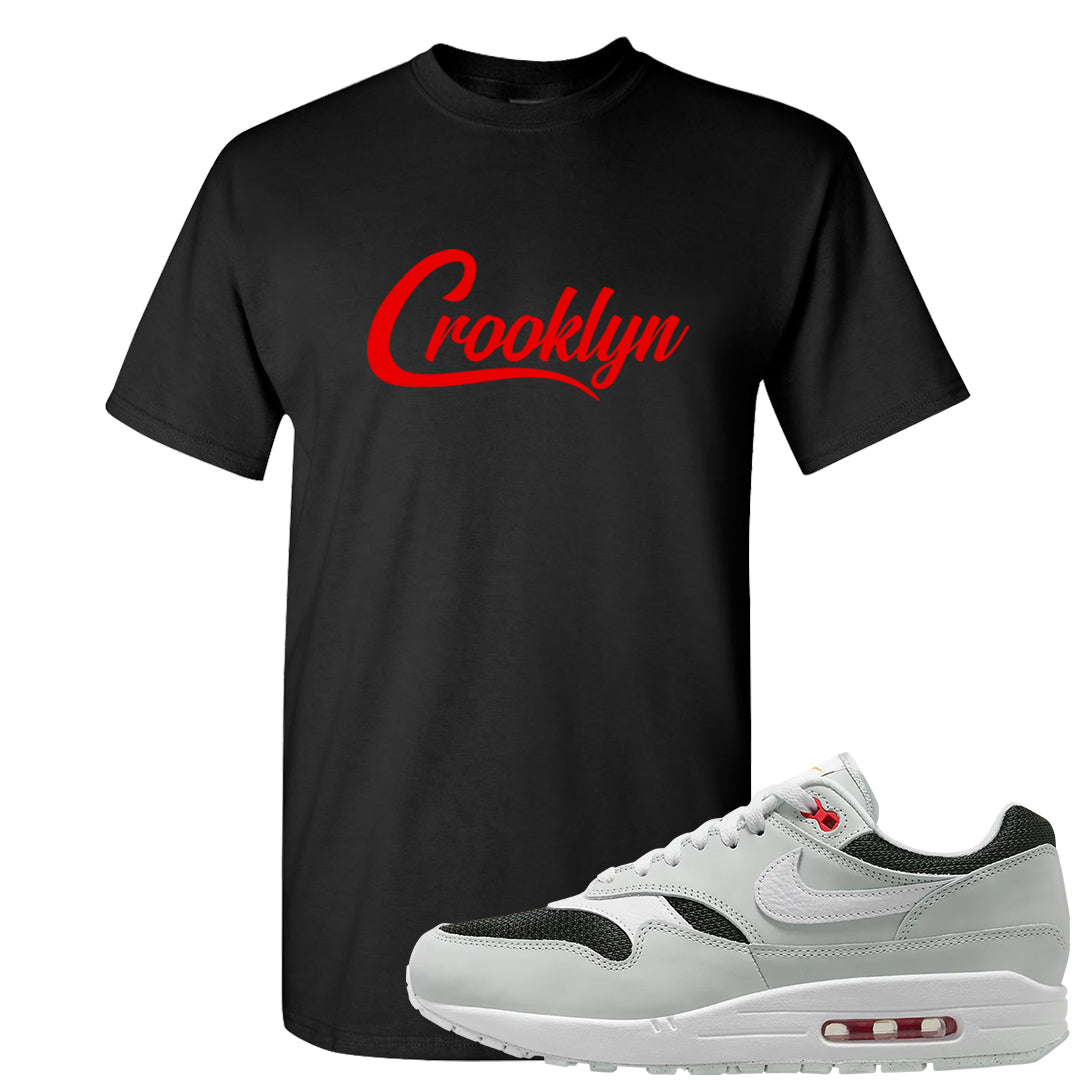 Urawa 1s T Shirt | Crooklyn, Black
