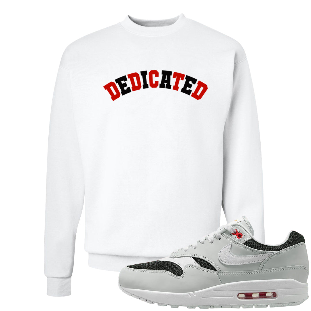 Urawa 1s Crewneck Sweatshirt | Dedicated, White