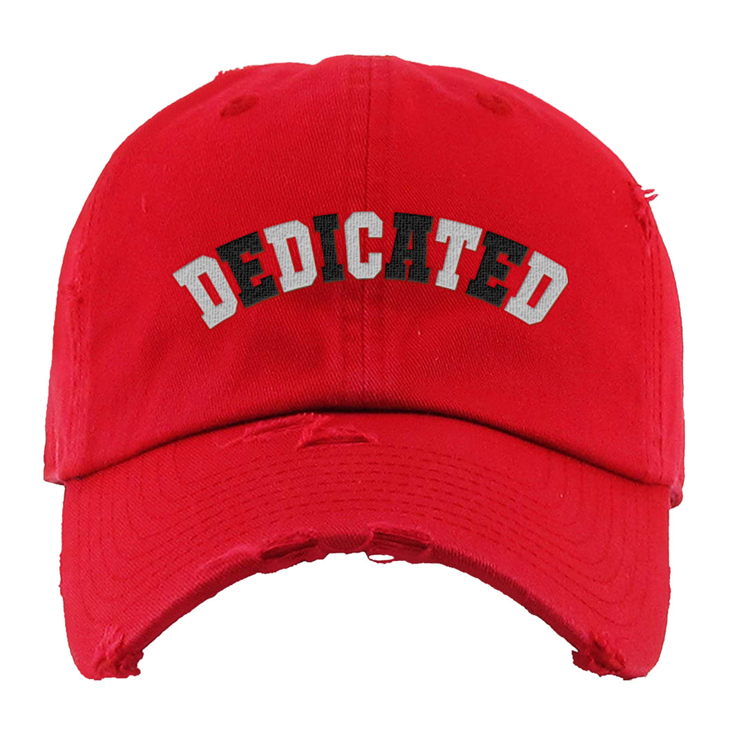 Urawa 1s Distressed Dad Hat | Dedicated, Red
