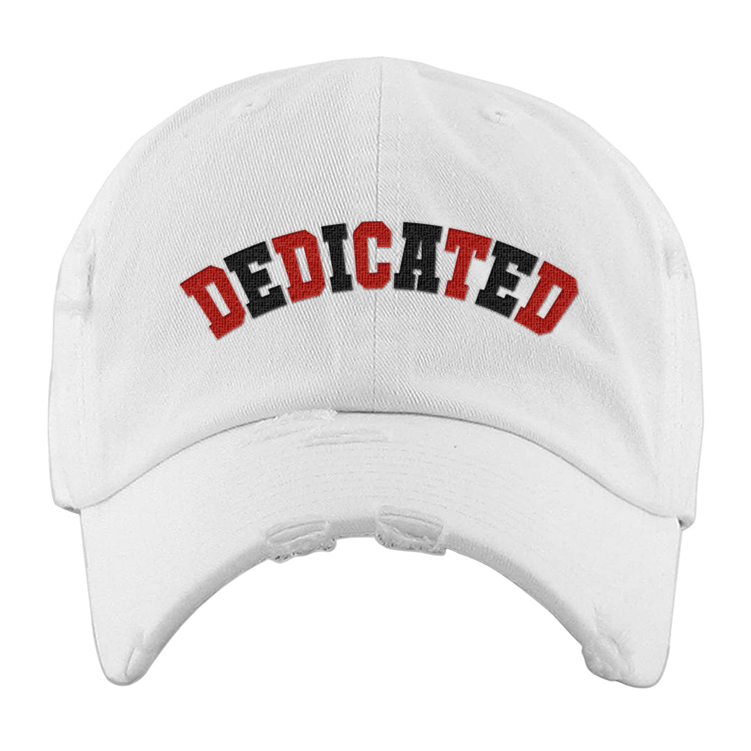 Urawa 1s Distressed Dad Hat | Dedicated, White
