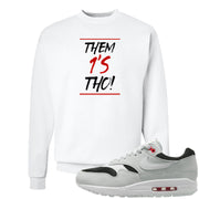 Urawa 1s Crewneck Sweatshirt | Them 1s Tho, White