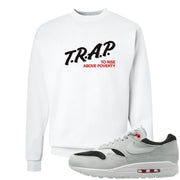 Urawa 1s Crewneck Sweatshirt | Trap To Rise Above Poverty, White