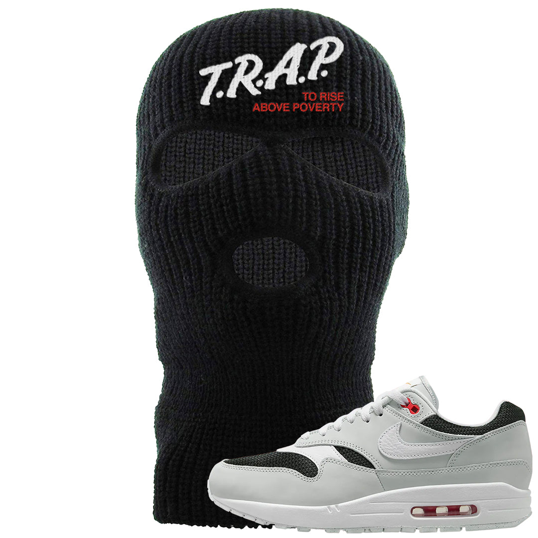 Urawa 1s Ski Mask | Trap To Rise Above Poverty, Black