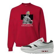 Urawa 1s Crewneck Sweatshirt | The Vibes Are Immaculate, Red