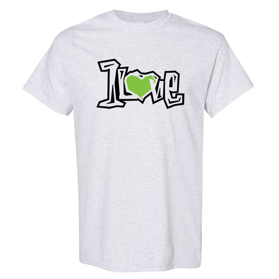Volt Suede 1s T Shirt | 1 Love, Ash