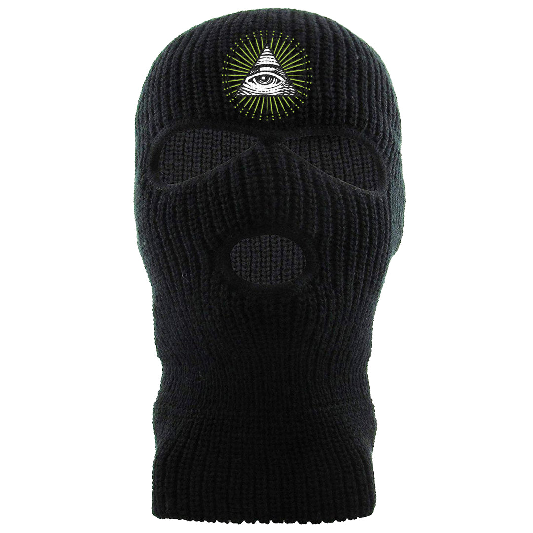 Volt Suede 1s Ski Mask | All Seeing Eye, Black