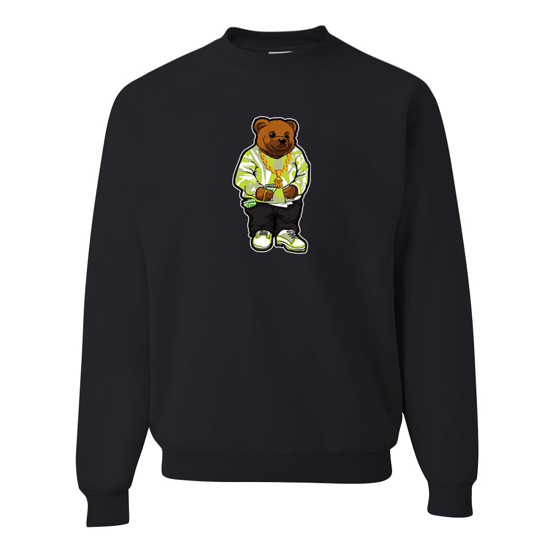 Volt Suede 1s Crewneck Sweatshirt | Sweater Bear, Black