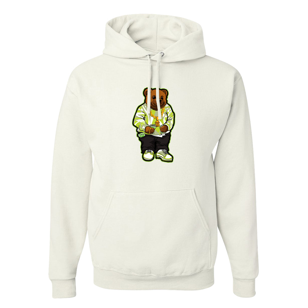Volt Suede 1s Hoodie | Sweater Bear, White