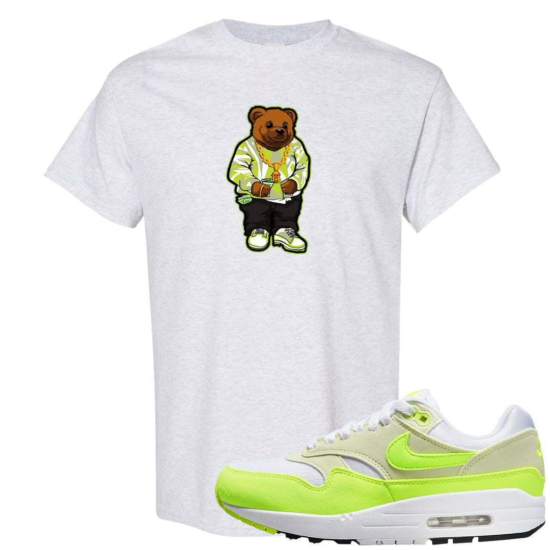 Volt Suede 1s T Shirt | Sweater Bear, Ash