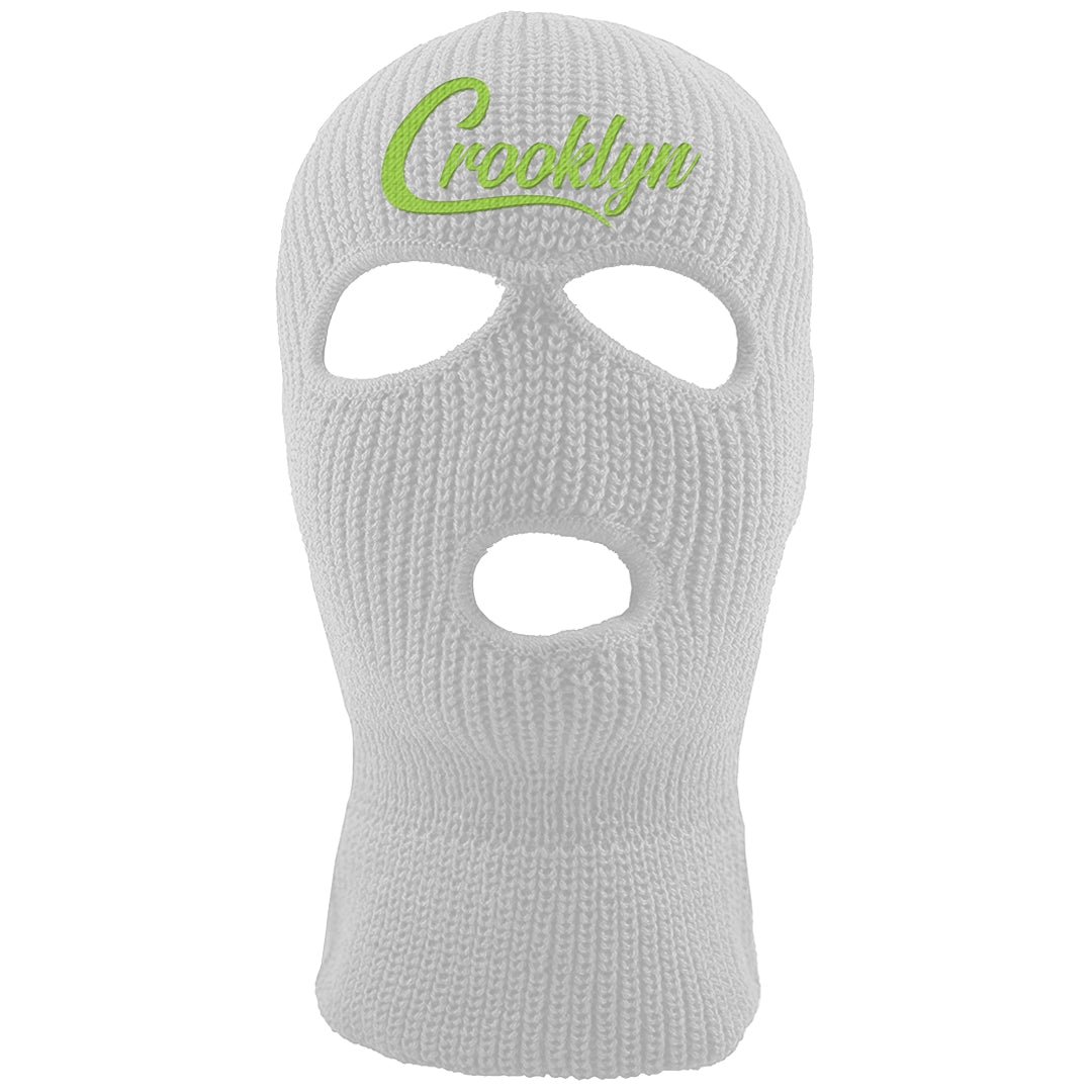 Volt Suede 1s Ski Mask | Crooklyn, White