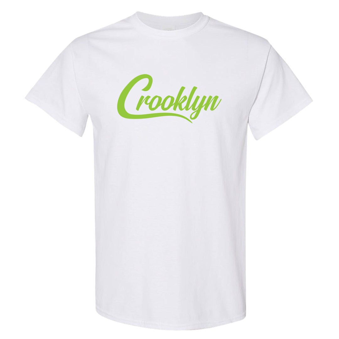Volt Suede 1s T Shirt | Crooklyn, White