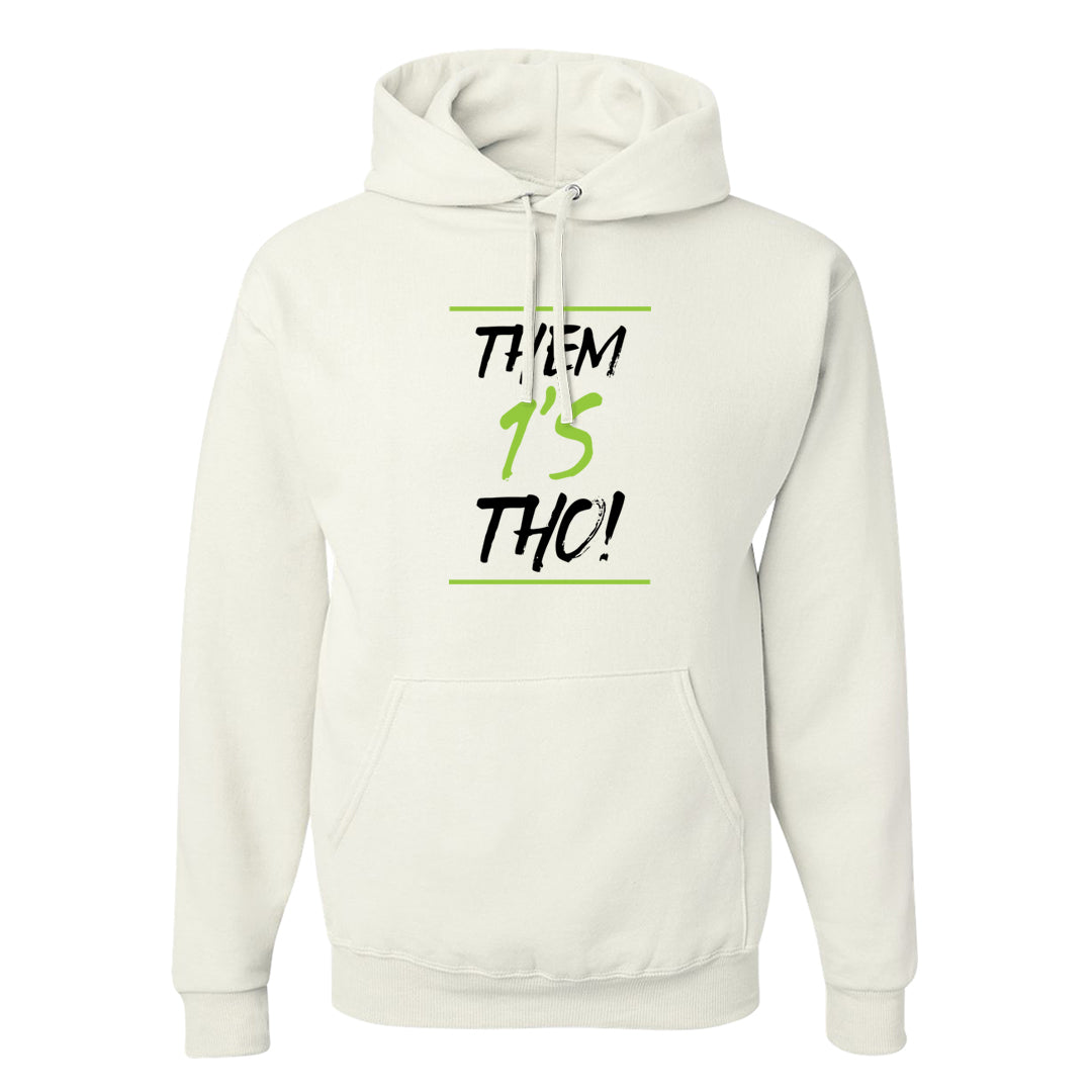 Volt Suede 1s Hoodie | Them 1s Tho, White