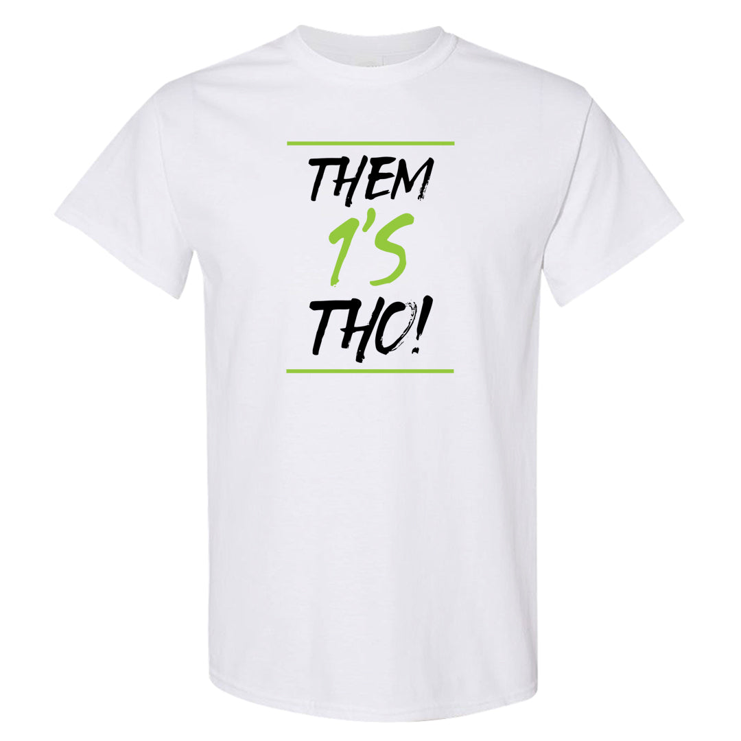 Volt Suede 1s T Shirt | Them 1s Tho, White