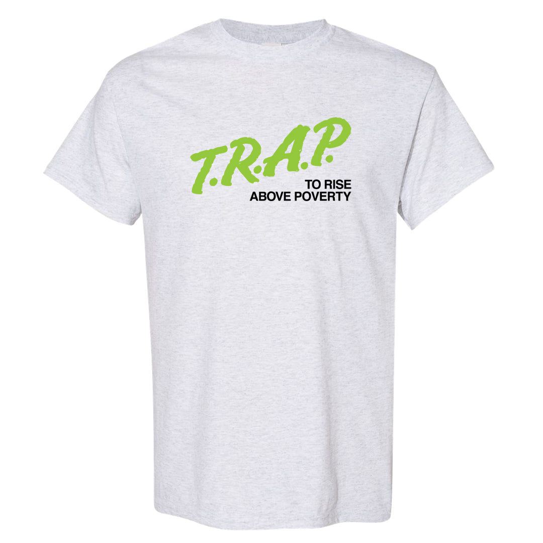 Volt Suede 1s T Shirt | Trap To Rise Above Poverty, Ash