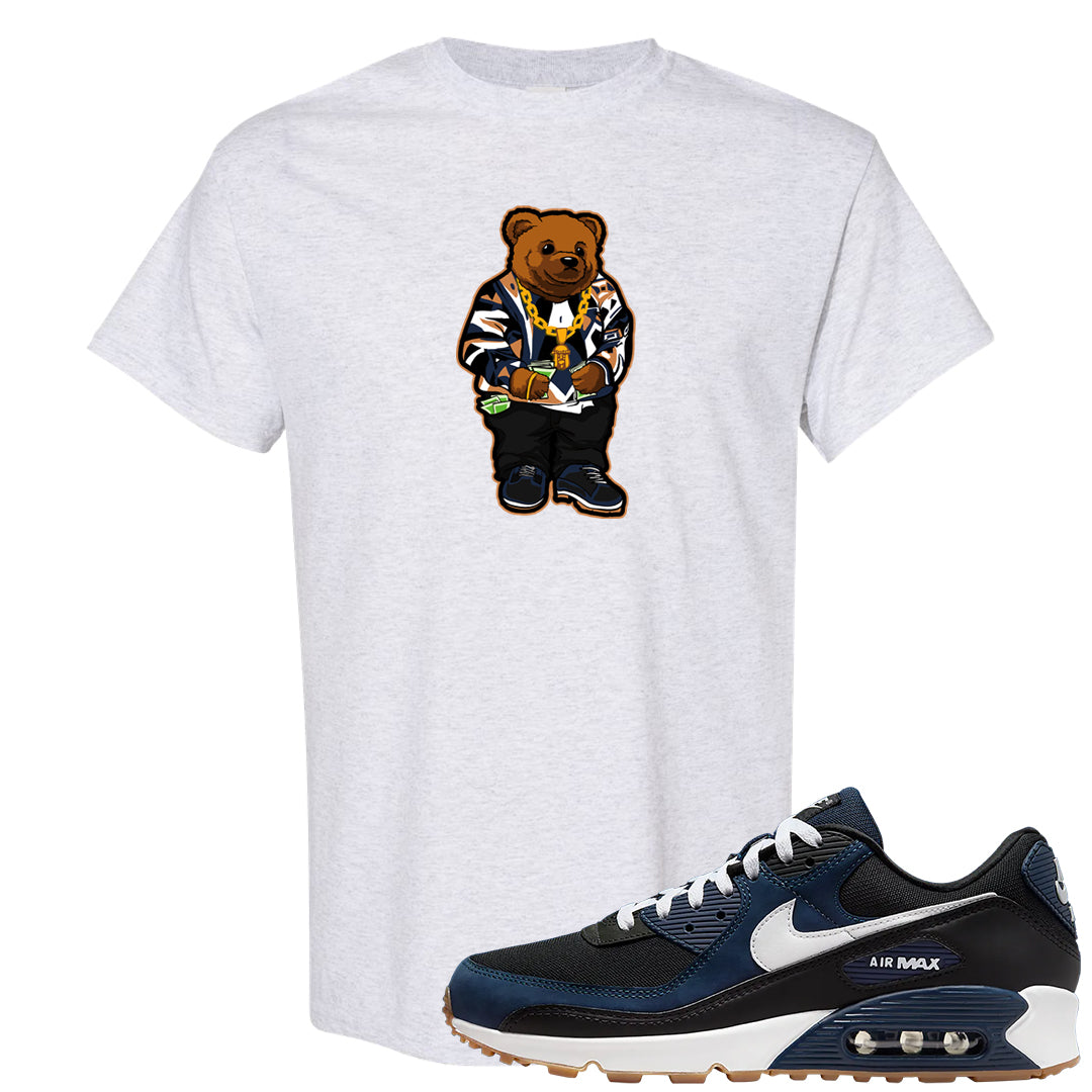 Midnight Navy 90s T Shirt | Sweater Bear, Ash