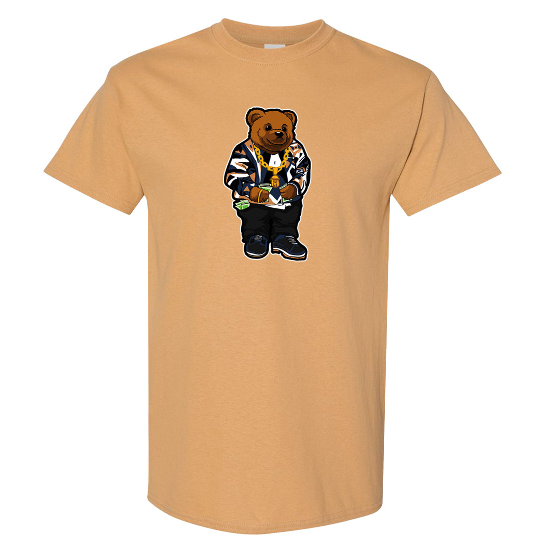 Midnight Navy 90s T Shirt | Sweater Bear, Old Gold
